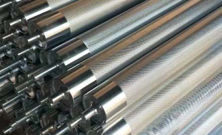 機(jī)加工滾筒，滾花滾筒